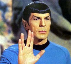 Signs of Winter and Spock blog entry by Caroline Bock author of Before My Eyes